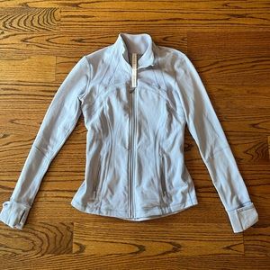 Lululemon define jacket size 6 indigo/light blue